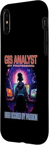 Miniatura 8 de iPhone 11 Pro GIS Analyst Funny Gamer - Fun Pun Gaming Case