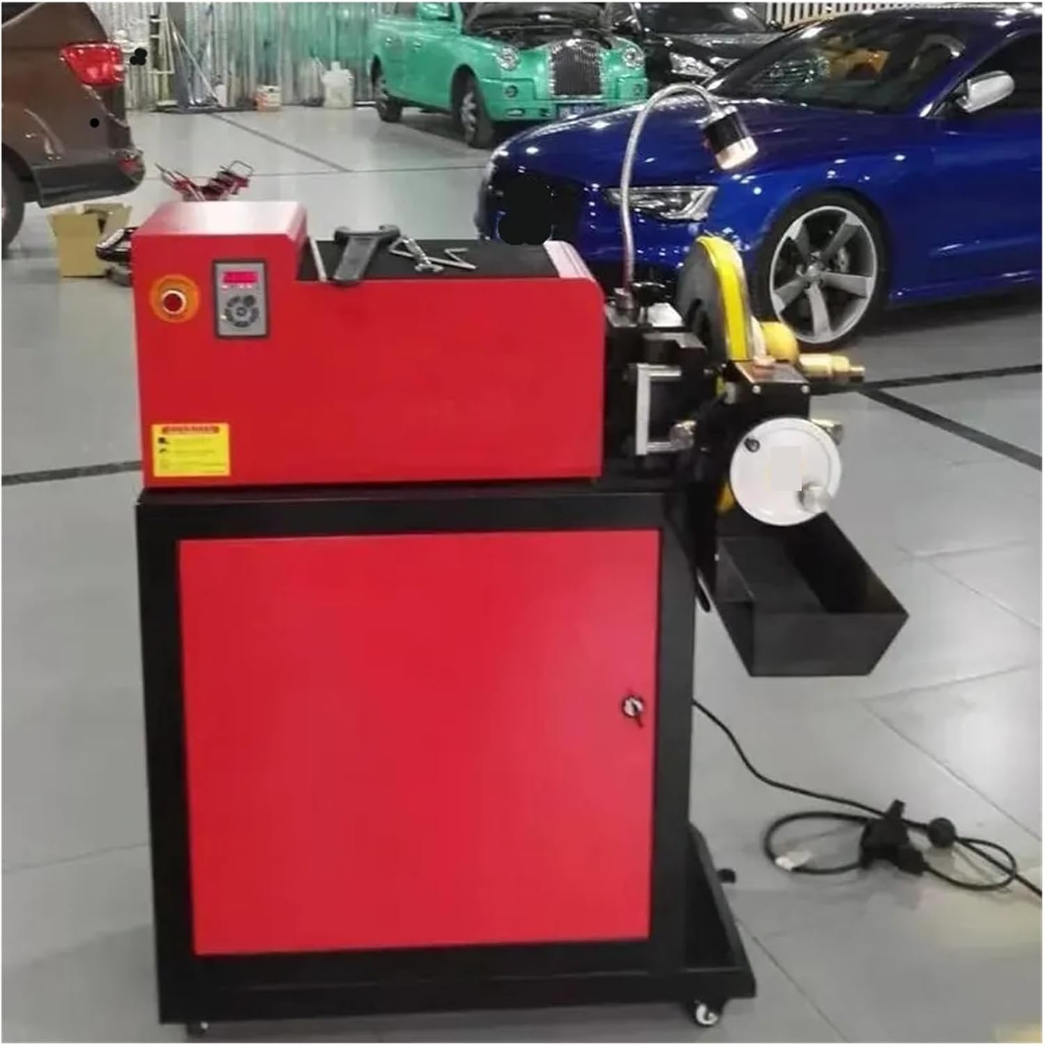 Continuously Variable Speed Brake Lathe Am-552 For Repairing The Drum Or Disc From Mini Car To Heavy Trucks(110V)