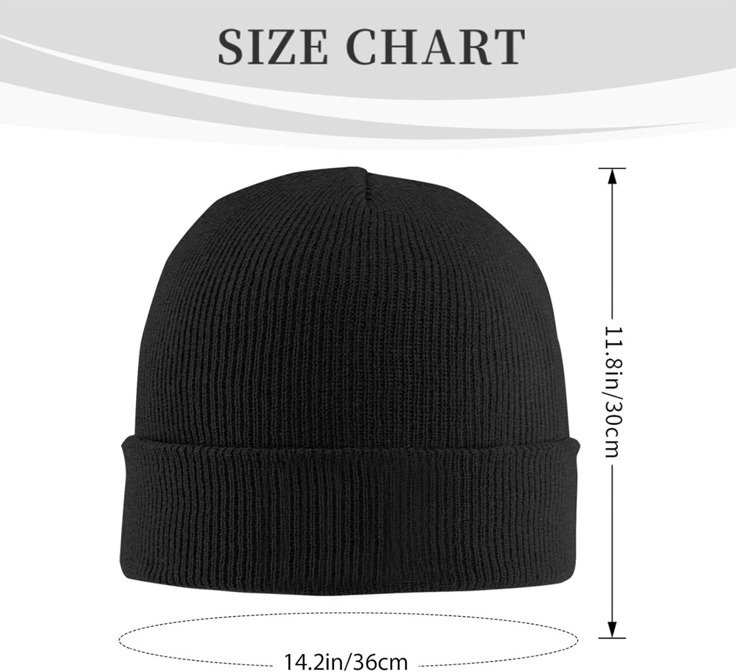 Personalize Customize Beanies Hats for Men Women Design Your Own Text/Logo/Image Knitted Hat Gifts,7 Styles Optional - Image 2
