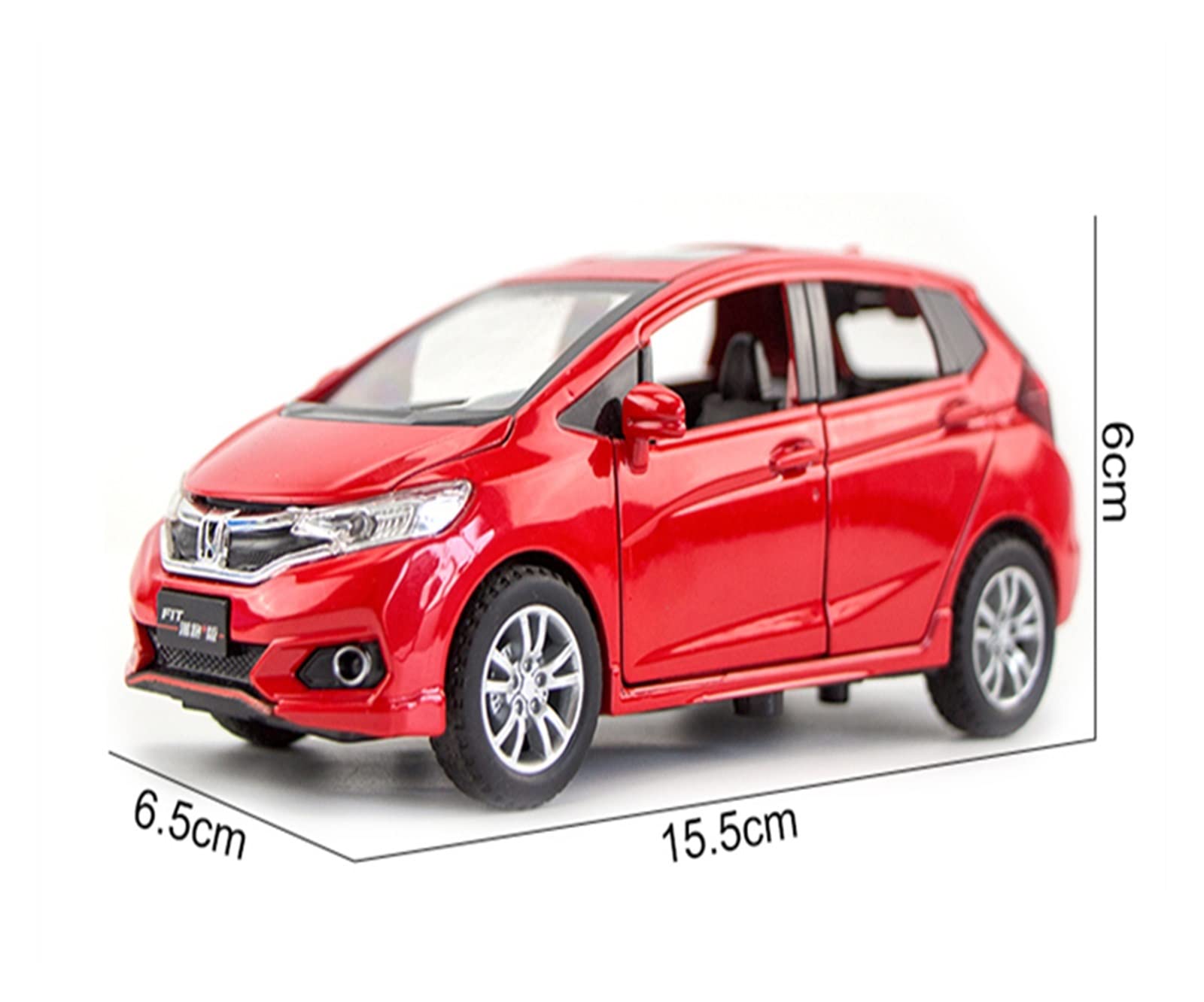 Amazon.co.jp: ミニカー スケールモデルカー 1:32 ホンダフィット GK5