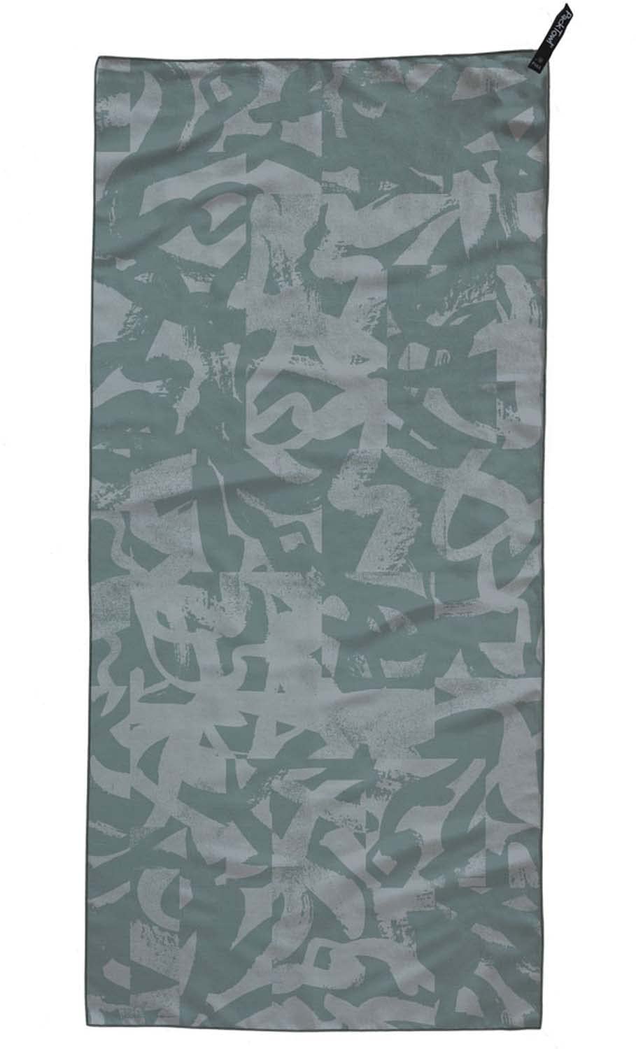 PackTowl Toalla para viajes y campin, personal, ultraligera y de microfibra, garabato, manos