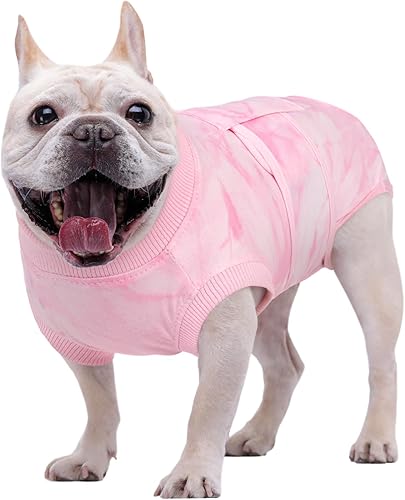 Miniatura 112 de Kuoser Traje de recuperación para perros después de la cirugía, traje de cirugía para perros hembra, esterilización masculina, mameluco para perros