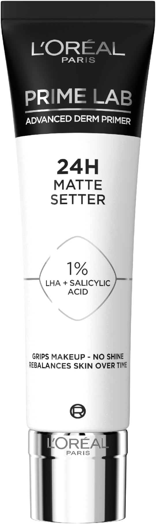Matte Setter Primer, Matte Finish, Extends Makeup Wear, Advanced Derm Primer, Grips Makeup, No Shine, Prime Lab, 30ml