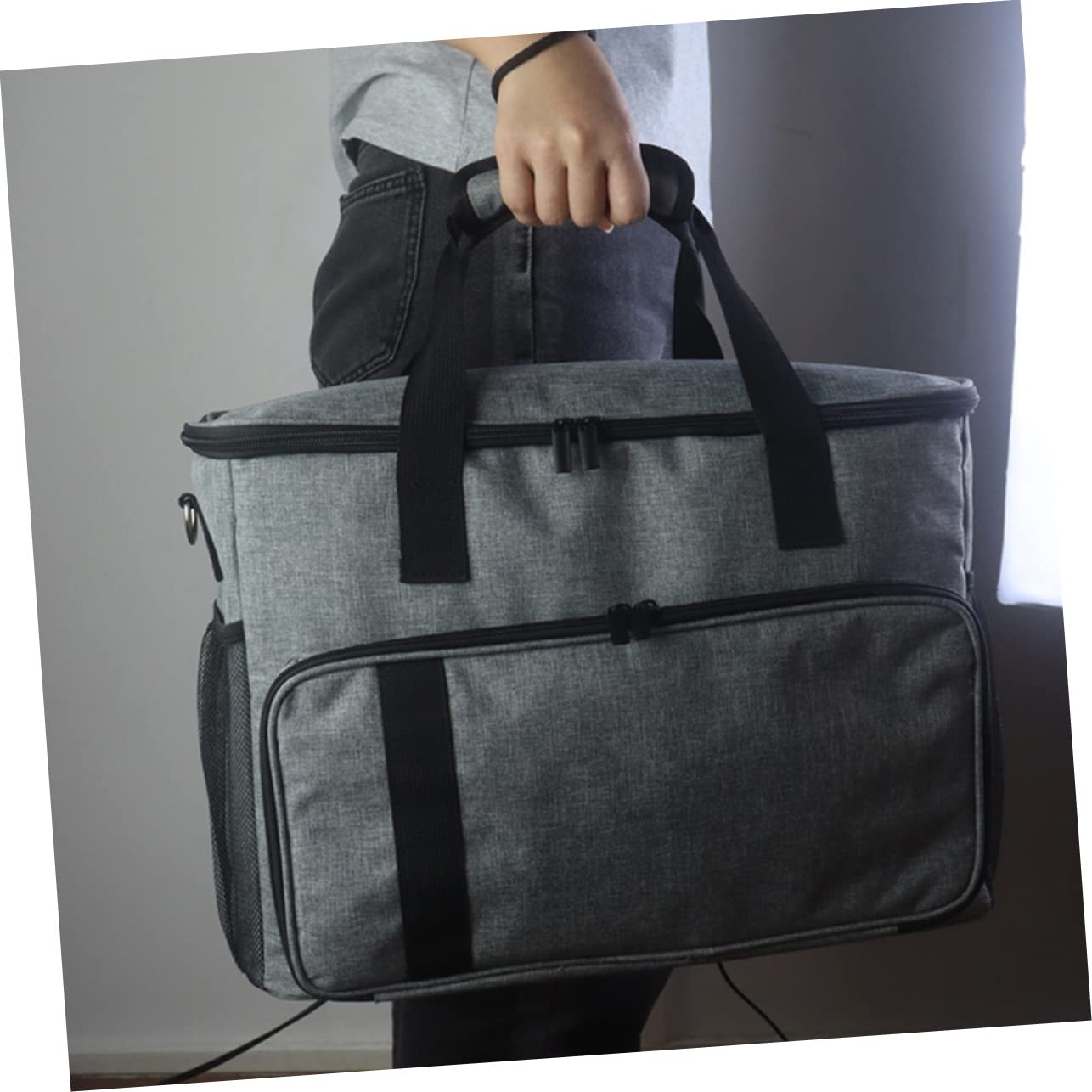 Conter Borsa Custodia a conchiglia Accessori for giochi portatili Stazione di trasporto da viaggio Carte AC a spalla for borsa Console rigide Grip Home Compatibile con l'adattatore di archiviazione fo