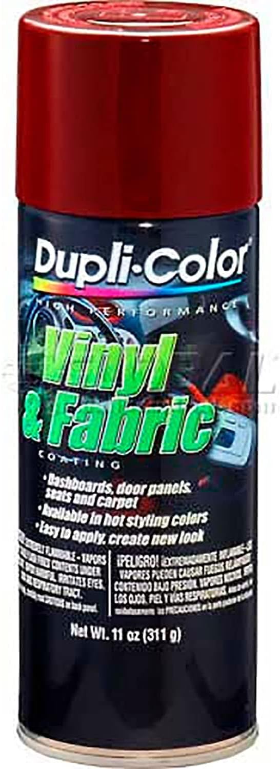 DupliColor Vinyl And Fabric Coating Burgundy 11 Oz