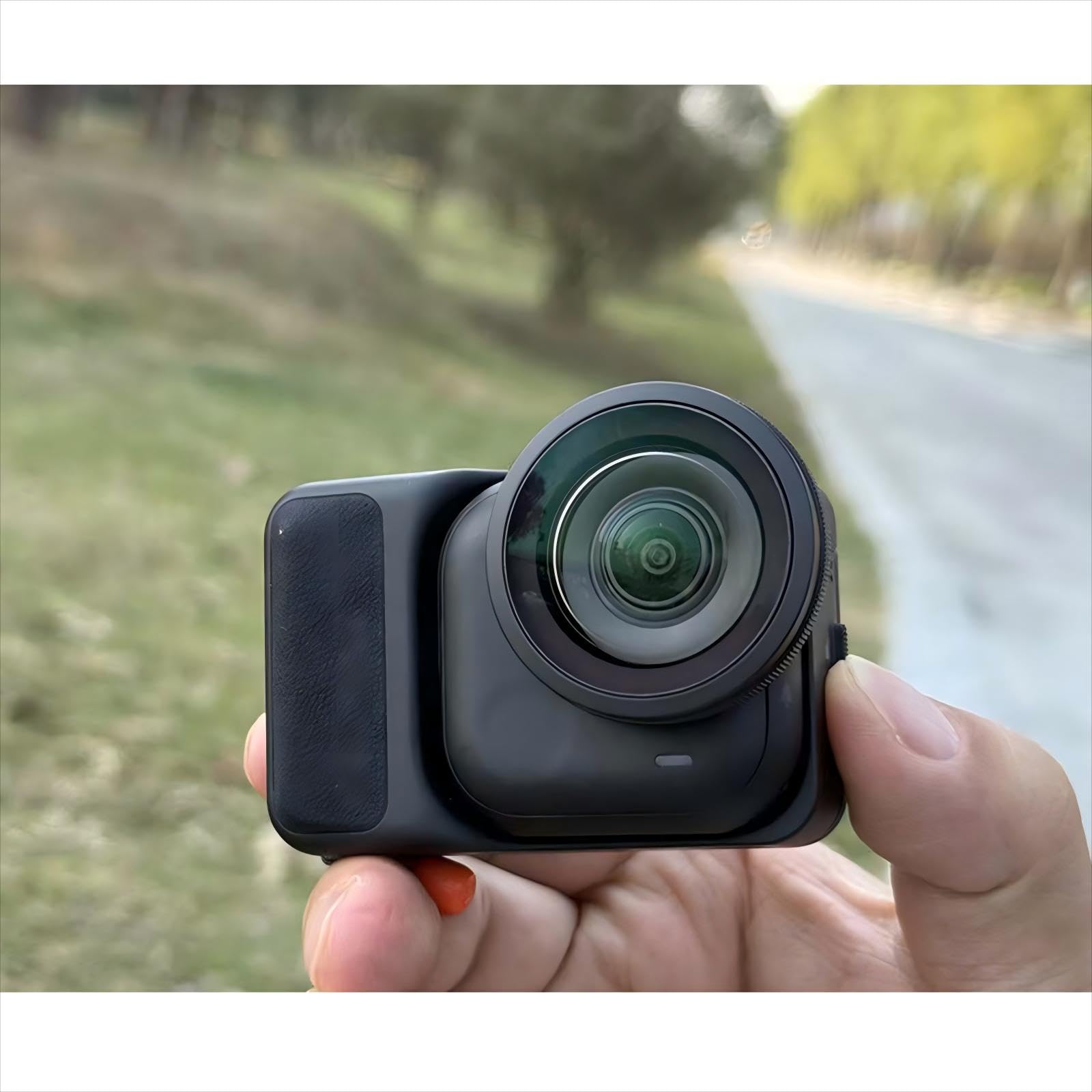 Obiektyw ultra szerokokątny 185° do akcesoriów Insta360 GO Ultra, szkło optyczne HD, dwuwarstwowy obiektyw do aparatu fotograficznego, gwintowany filtr obiektywu z osłoną ochronną
