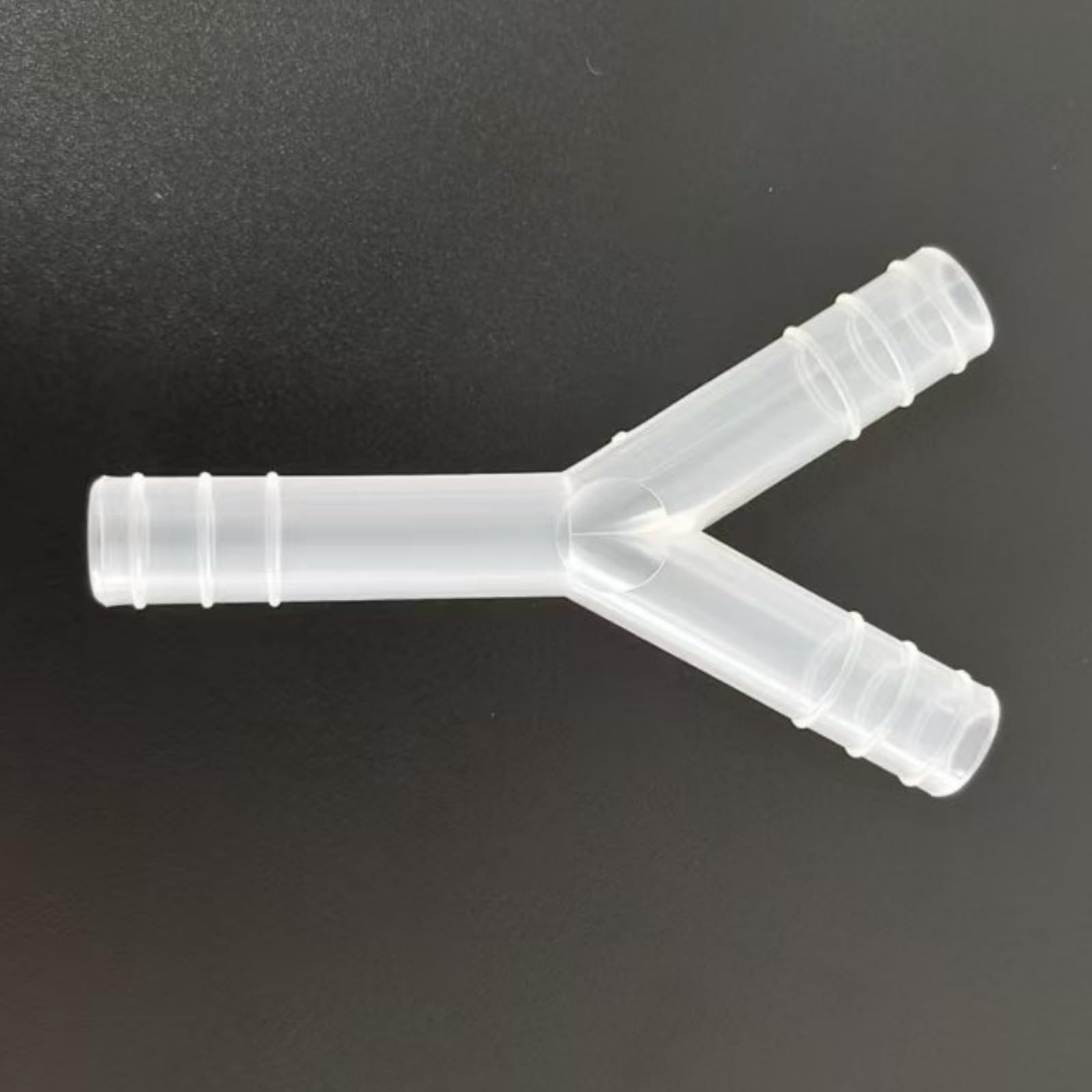 Adaptador de ajuste de púas de 3 vías, paquete de 25 conectores de manguera de plástico reutilizables para laboratorio y procesamiento de alimentos (4,8 mm 3/16 pulgadas)