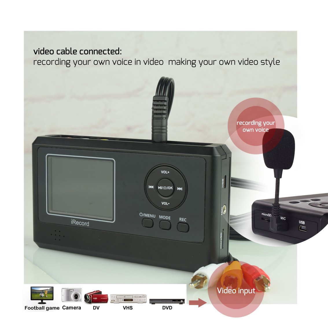 Buy DIGITNOW! VHS to Digital Video Converter, Capture from VCR, Tapes