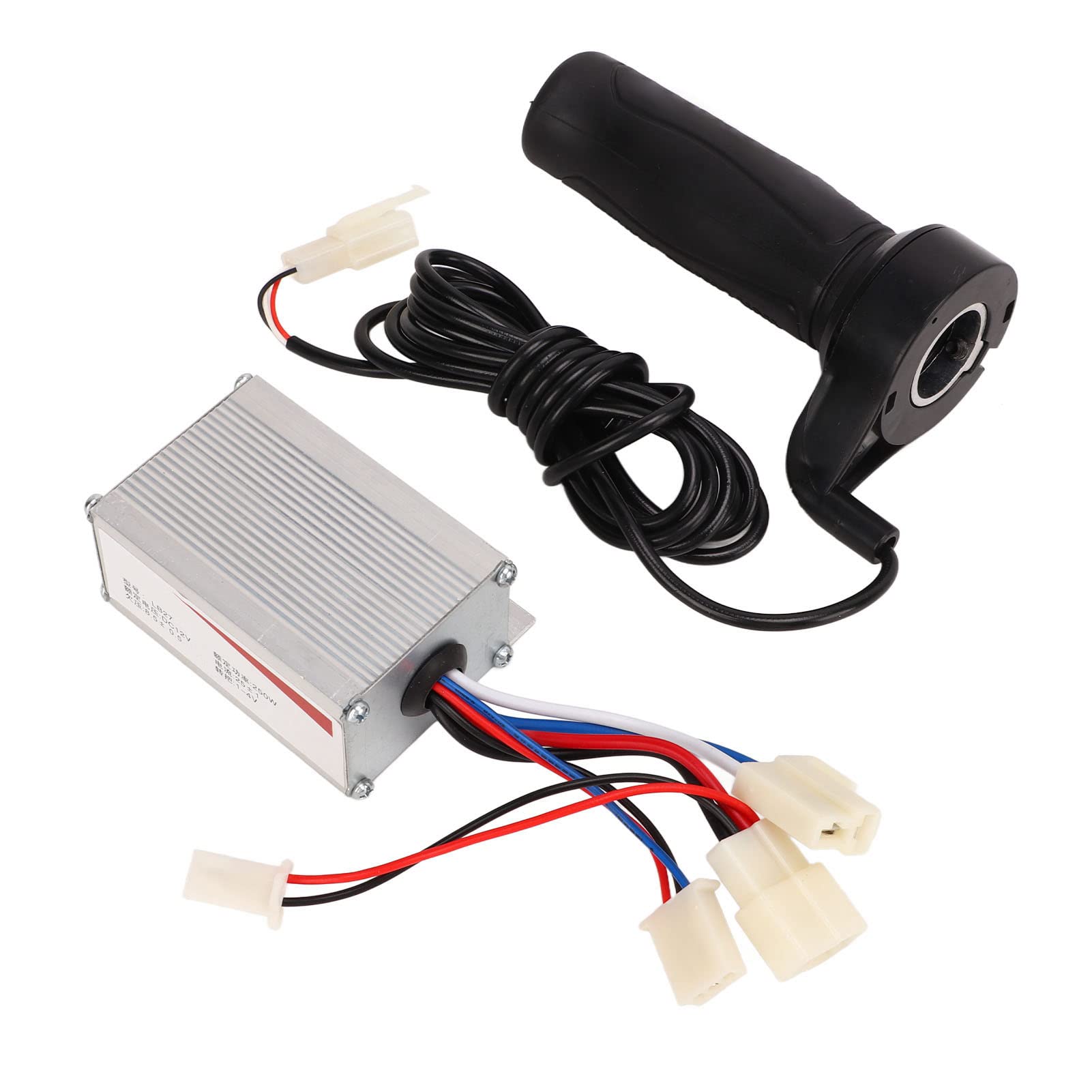 Unité de commande moteur 12 V 250 W B avec kit de poignée à gaz Coque en aluminium 3 fils Unité de commande ensemble de poignées de fil dans ce kit est avec tricycles électriques moto B contrôleur