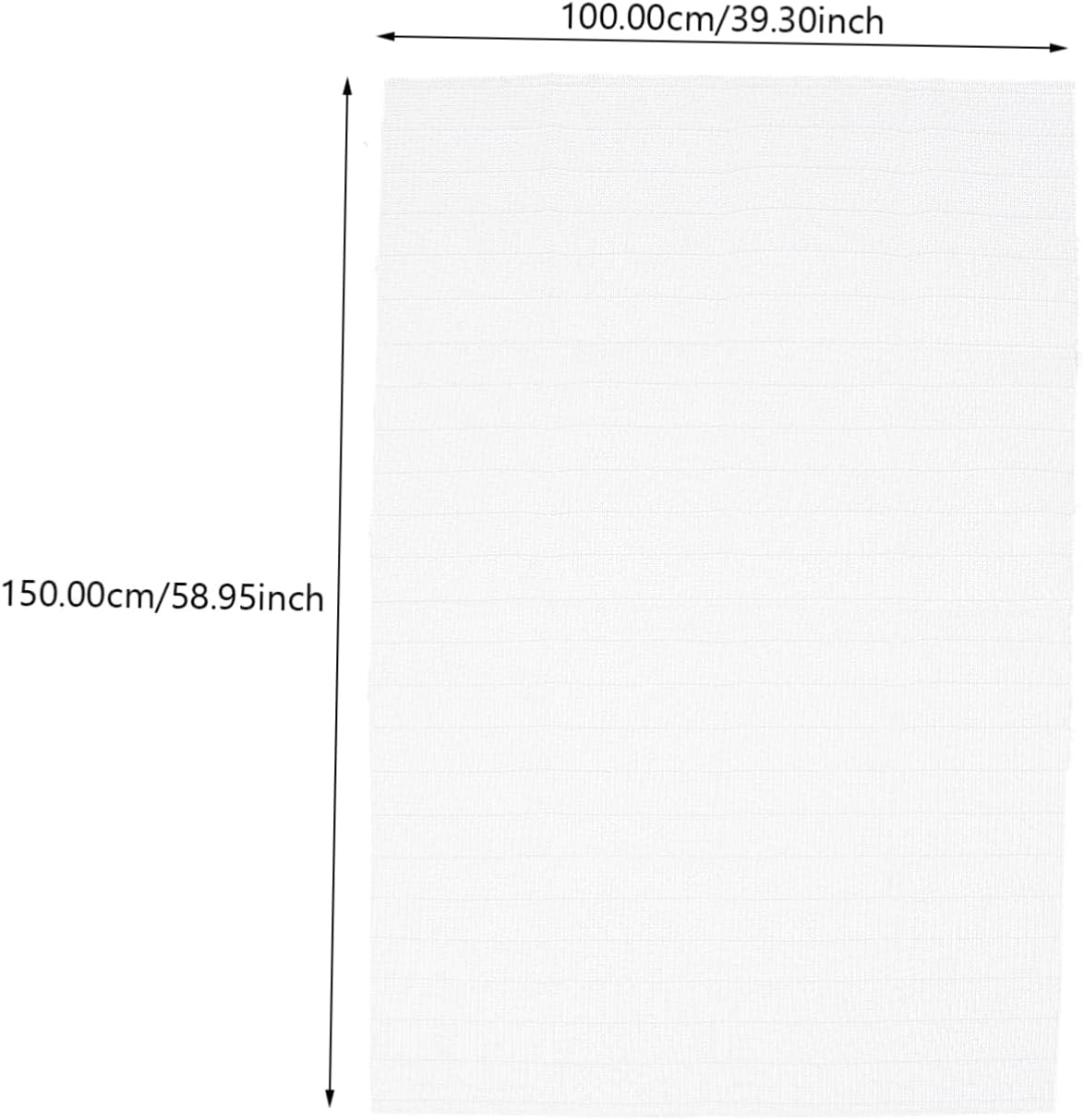 Tofficu 1pc Blank Latch Hook Mesh for DIY Carpet Making Crochet Floor Mat Material Smooth Surface for Easy Handling for Embroidery Crafts and Home Decor