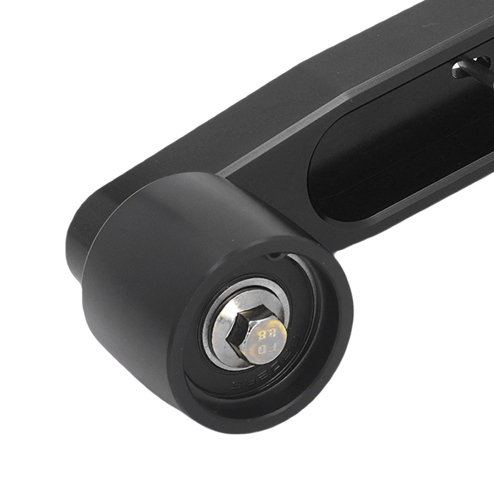 Rodillo Estabilizador del Tensor de Correa, Kit de Reemplazo de Aleación de Aluminio, Kit de Diseño de Rodamiento Doble para F3 RT 2014-2024 (BLACK)