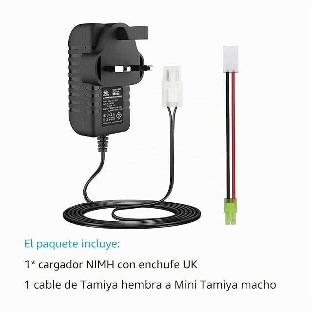 Foto 7 de 7 de melasta Inteligente 7.2V 8.4V 9.6V NIMH Cargador de batería para 2-10S Airsoft batería RC Coche batería…