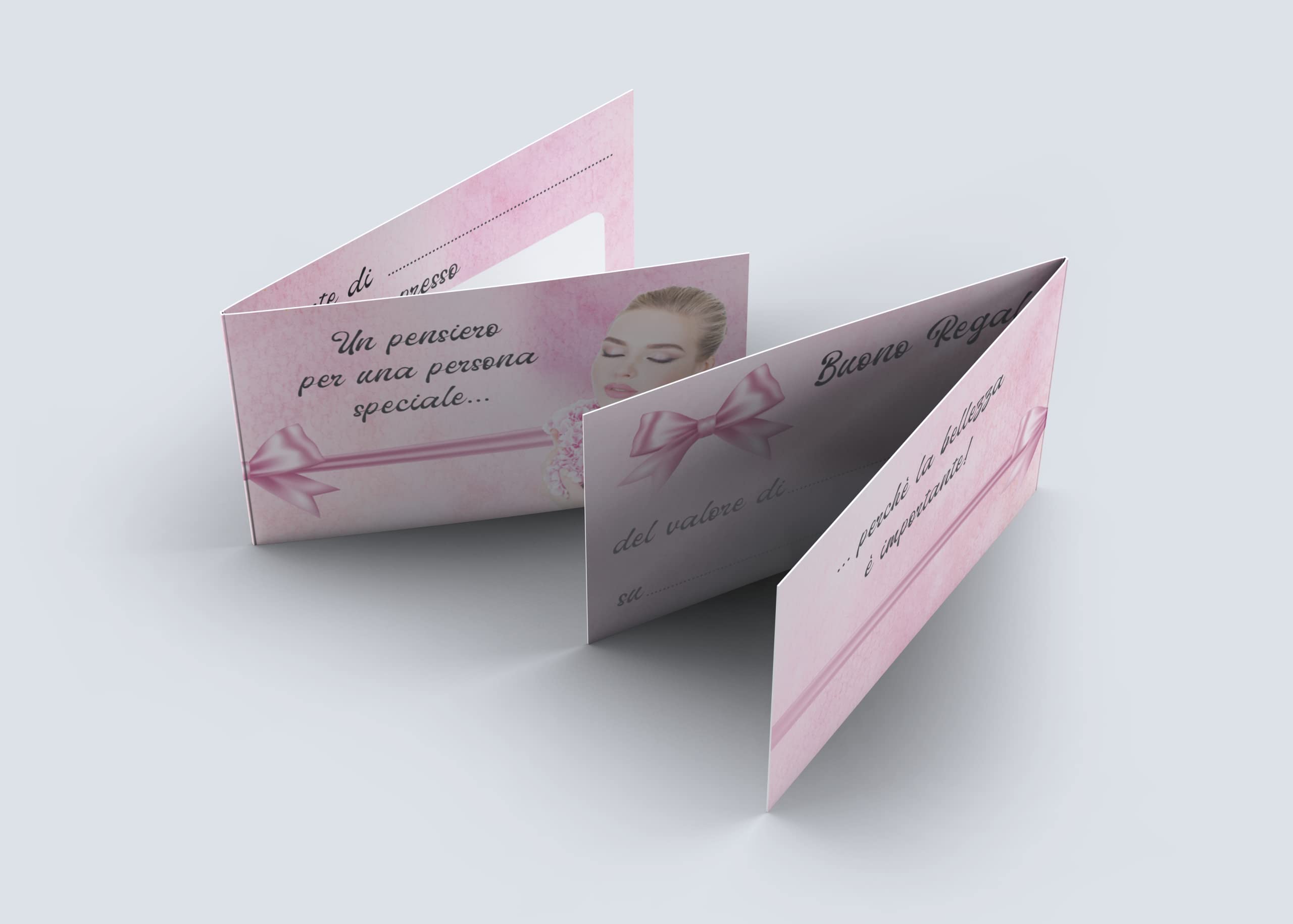 Folding Gift Vouchers Can Be Used As Gift Card, Coupons, Customisable Voucher, Offer Card - Image 2