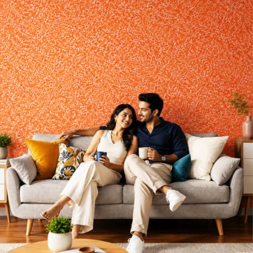 Image of Marble Texture Paint, 3D Designer Stone and Granite Luxury Finish, Washable Water Resistant Acrylic Emulsion, Interior Exterior Ready to use (Amber Royale)