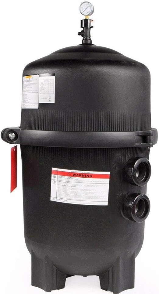 XtremepowerUS 425 SQ/FT Pool Cartridge Filter In-Ground Above Ground Swimming Pool and Spa Filter System (4-Pieces Filter Set) 2" Inlet/Outlet Fitting