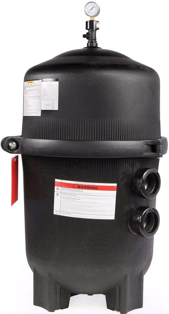 XtremepowerUS 425 SQ/FT Pool Cartridge Filter In-Ground Above Ground Swimming Pool and Spa Filter System (4-Pieces Filter Set) 2" Inlet/Outlet Fitting
