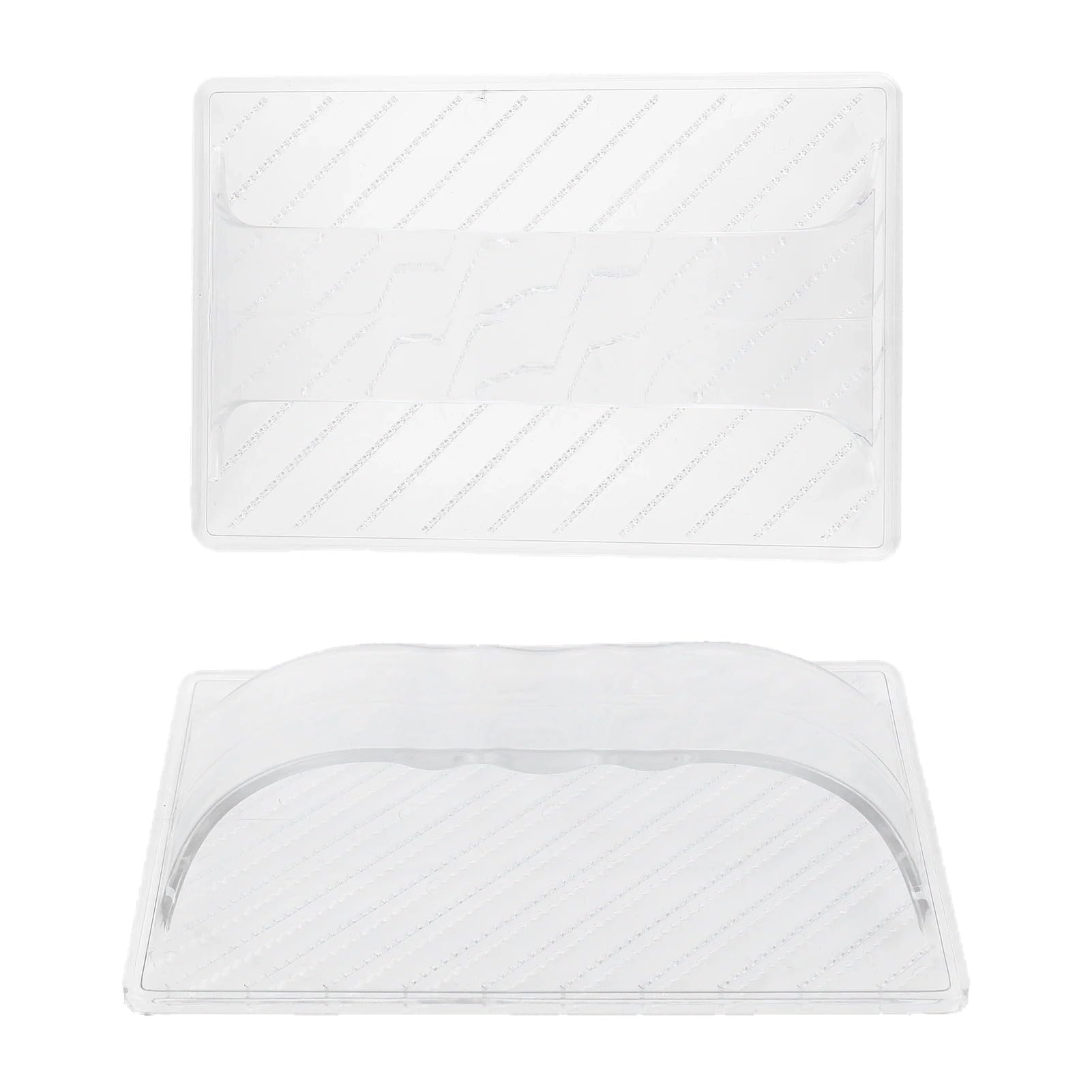 2PCS Hot Dog Cutter, Hot Dog Slicer Sausage Slicing Tool Manual Sausage Cutter Kitchen Gadget with Handle for Camping Grilling(Clear)