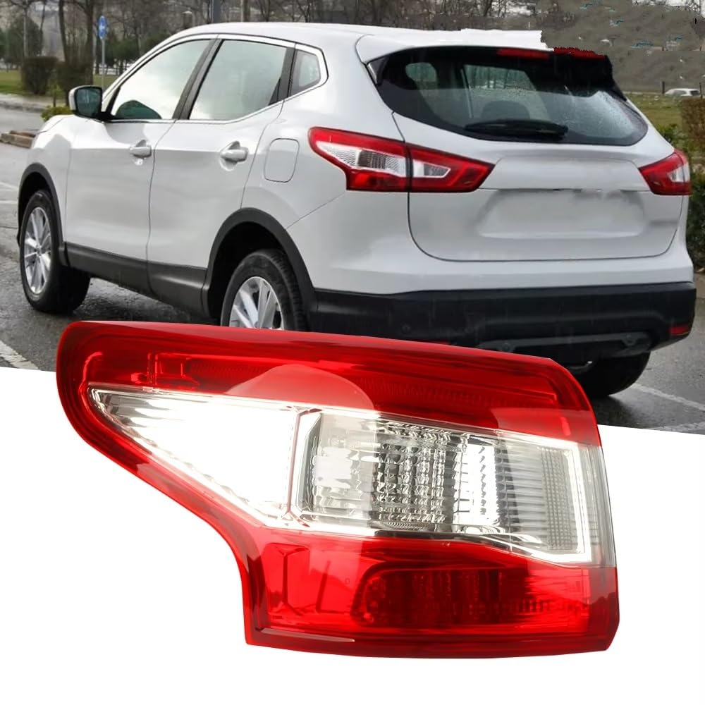 Pilotos Traseros Remolque Para Nissan Para Qashqai MK2 J11 2014 2015 2016 Luz Trasera Coche Lámpara Freno Con Lámpara Trasera Izquierda/derecha Luces Traseras(Outside-right)