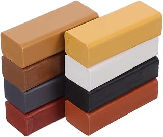 8pcs Hard Wax Repair Kit for Wood Furniture and Floors
