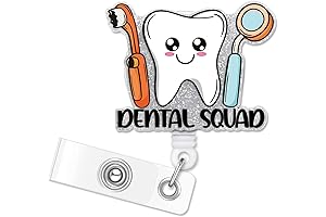 ERHACHAIJIA Dental Squad Retractable Badge Reel