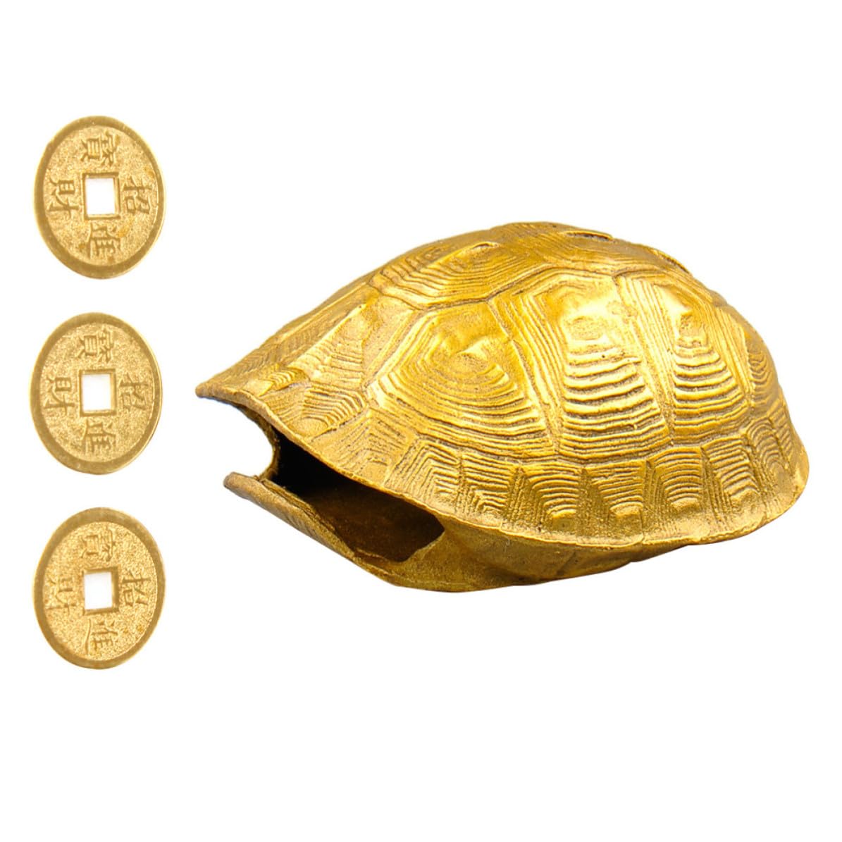 Décoration en cuivre or Healvian : artisanat fin de carapace de tortue pour un intérieur chic