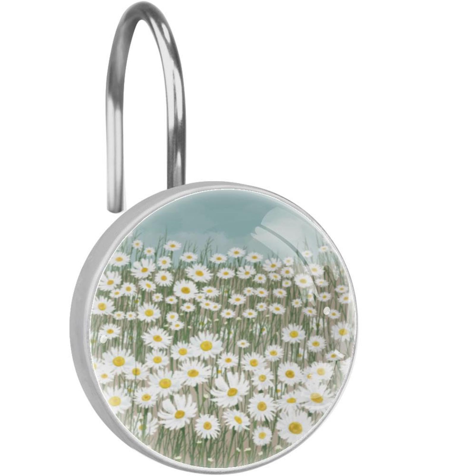 Crochets de rideau de douche inox pour le confort thermique de votre douche