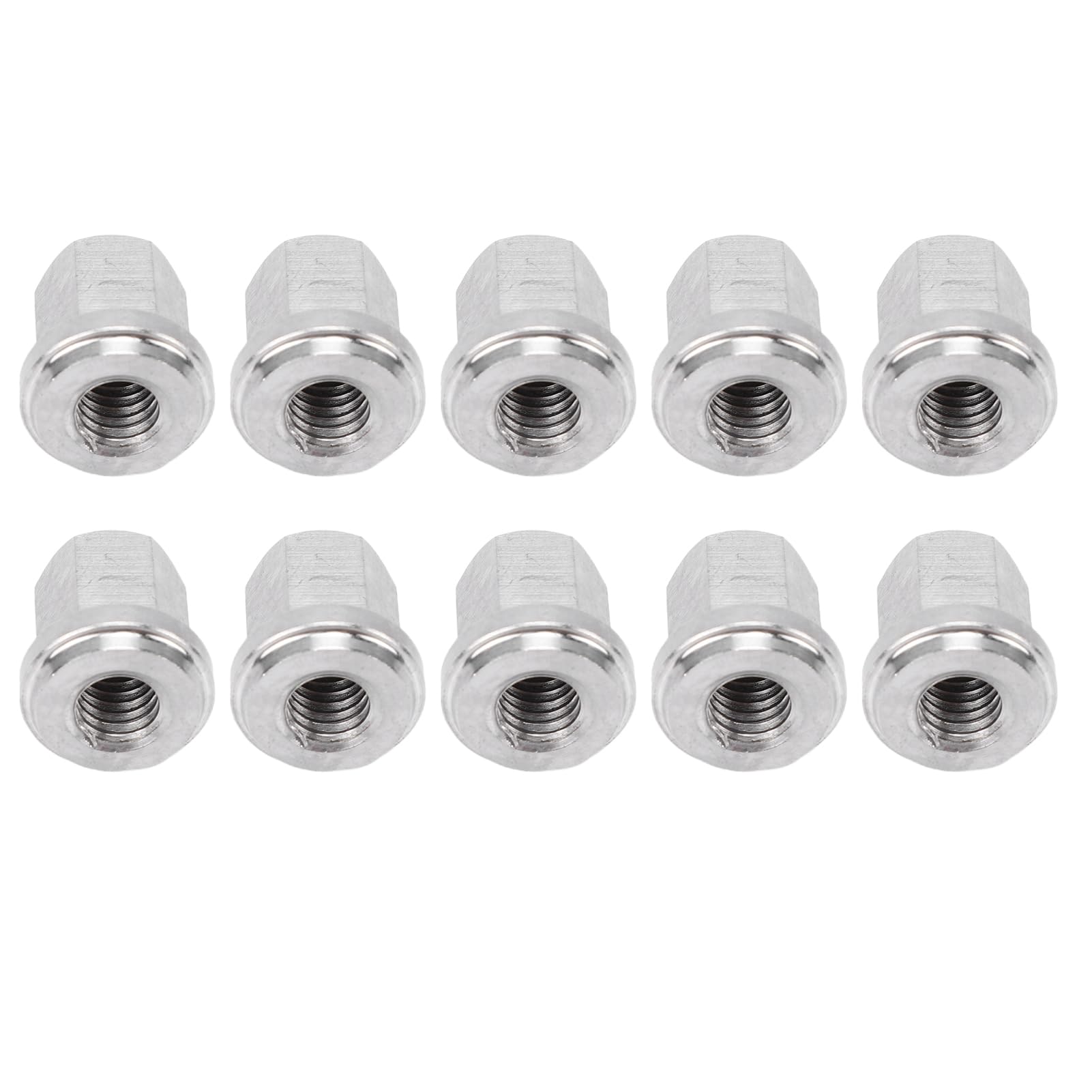 Generic Stainless Steel 3/8in Battery Stud Nut for Cars Ships, Pack of 10 Secure Closed End Battery Terminal Nuts for All Group 31 Batteries