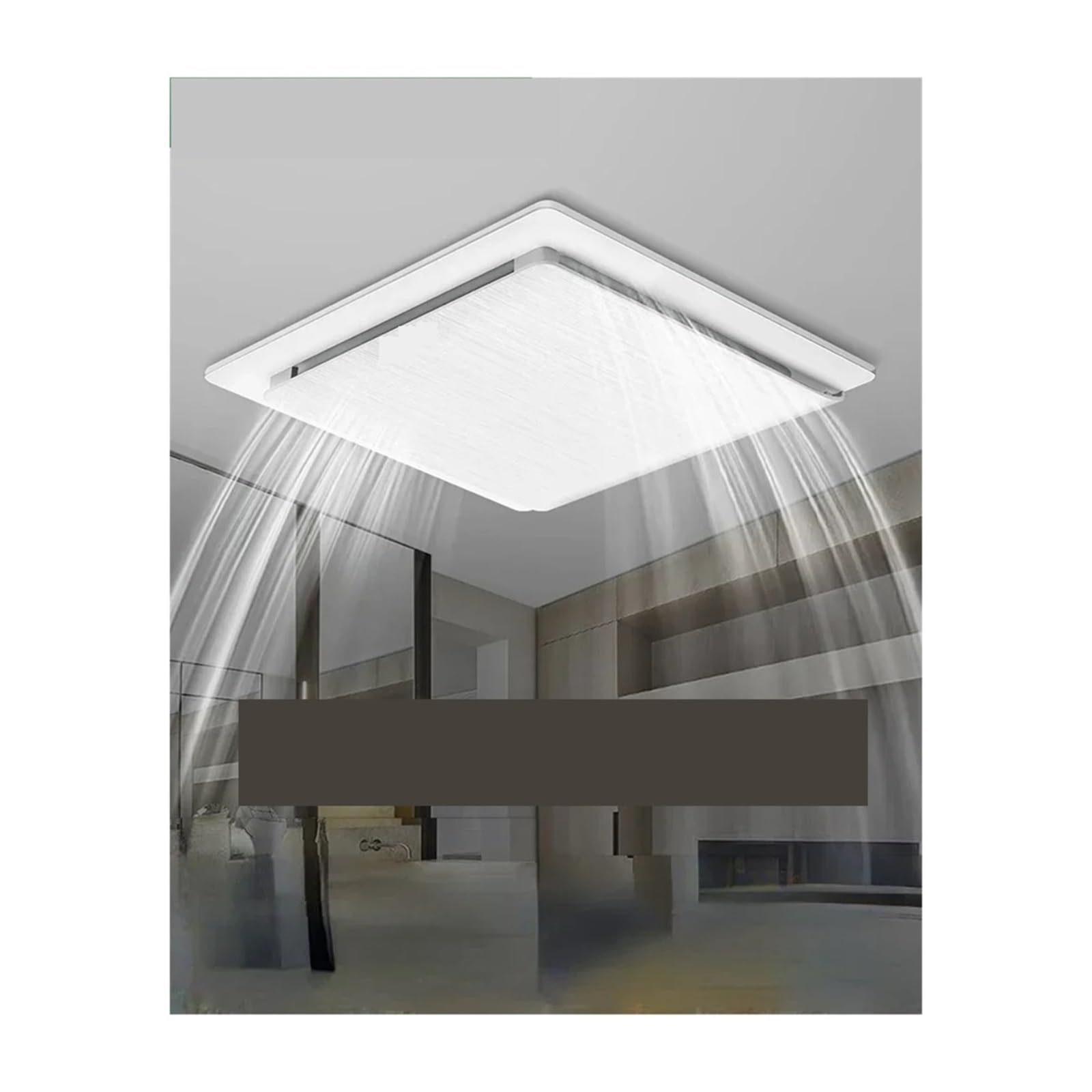 Extractor de aire, Extractor De Aire Potente Silencio Baño Techo Ventilación Ventilador Cocina Humos PAPÁ para sótanos, talleres(8 inch)