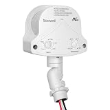 240-Degree Replacement Motion Detector, Adjustable Time & Detection Sensitivity Up to 60 Feet Range, 3 Working Modes Pir Motion Sensor for Security Floodlight, White, UL Listed