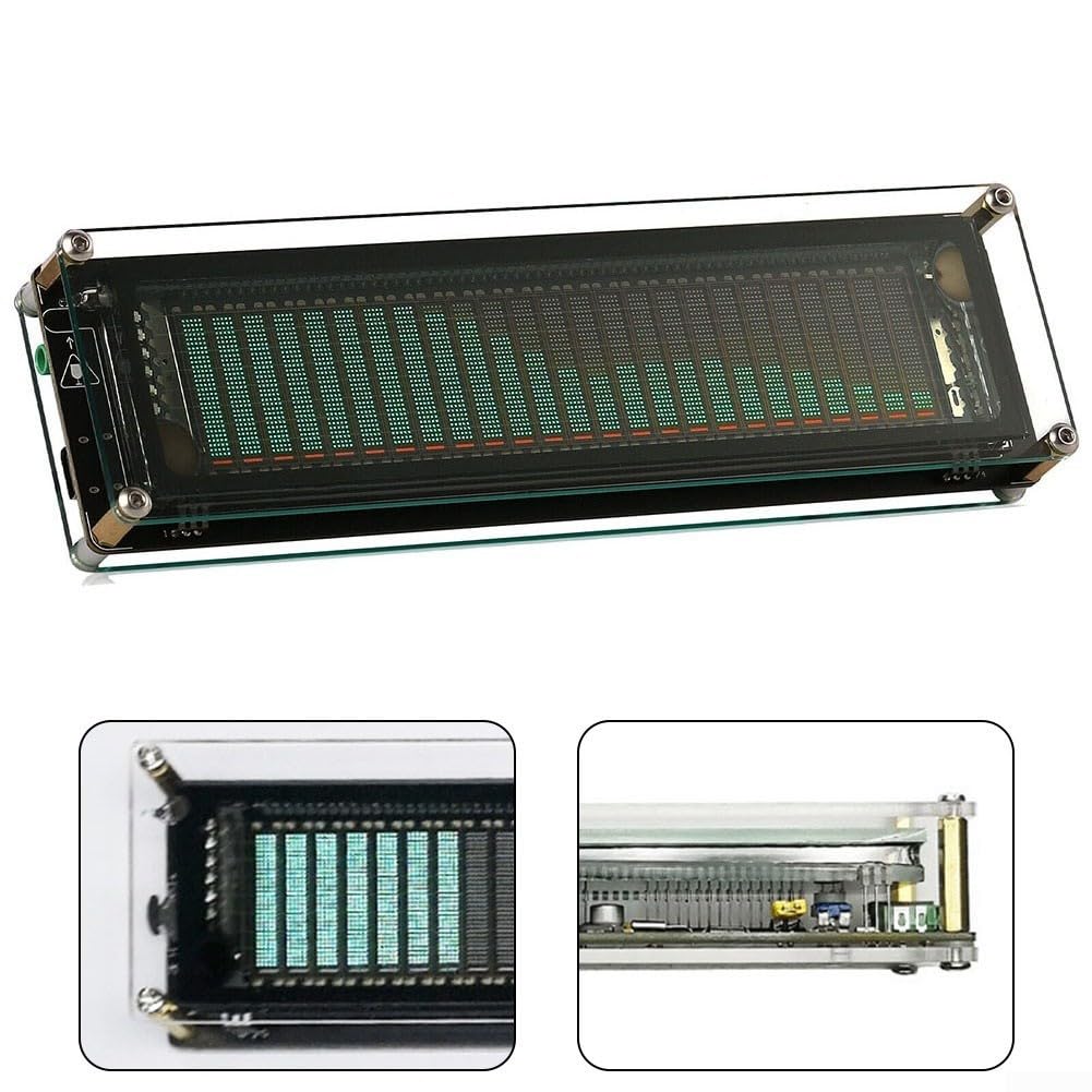 Audio para analizador SPECTRUM, AK2515 para analizador SPECTRUM MIC Pick Up Audio para SPECTRUM VFD Pantalla Medidor de nivel de sonido Medidor VU