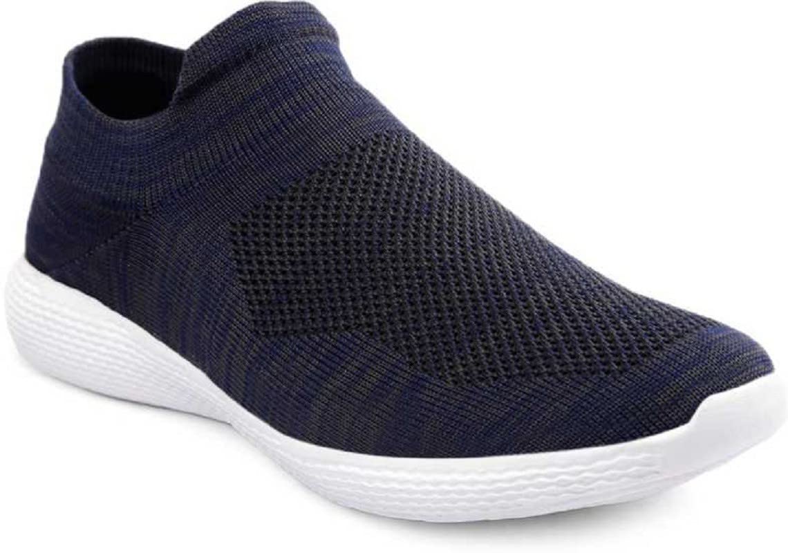 Slip On Shoes Loafer Shoes For Men | Casual Shoes For Men Navy Blue, 9 UK-image-39