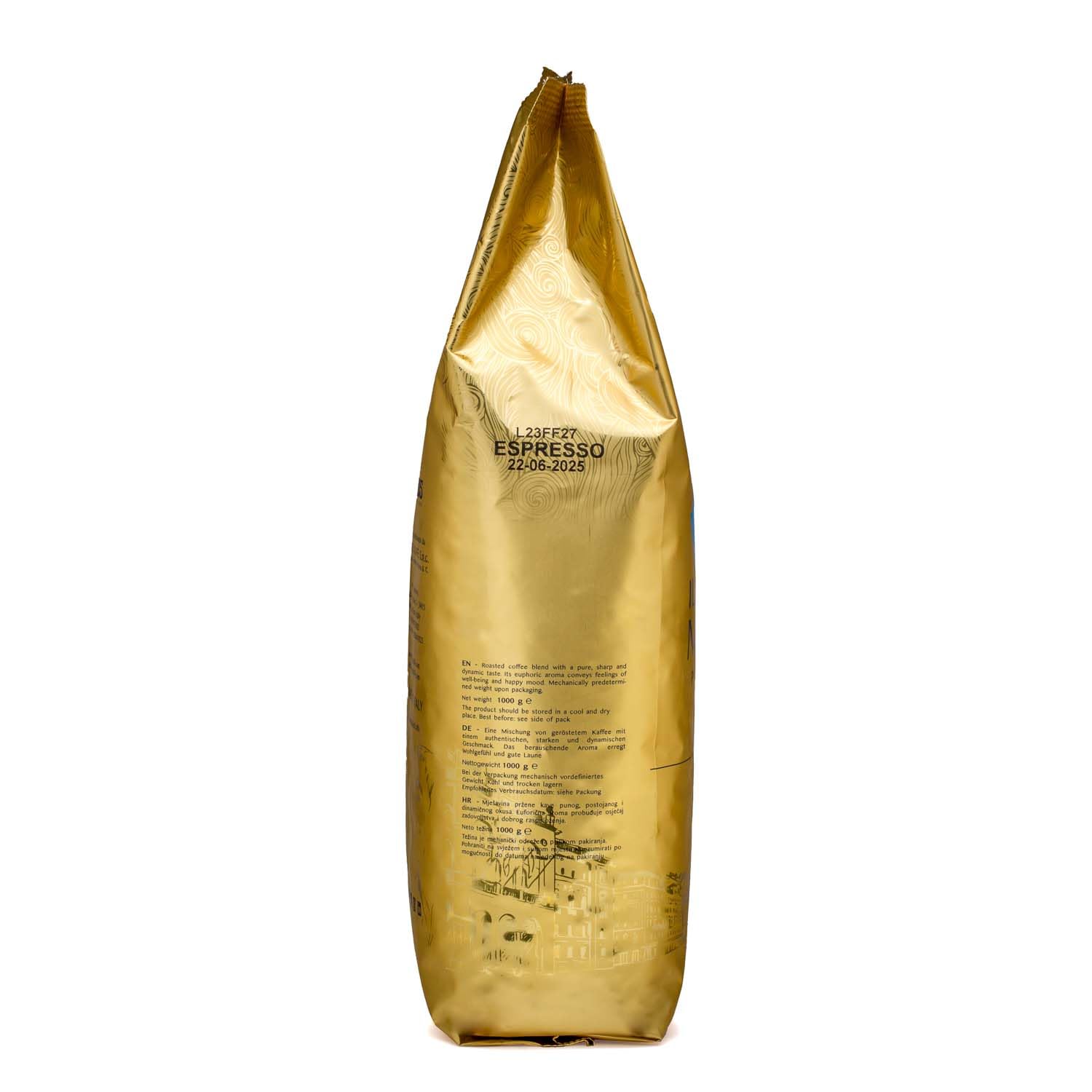 Amigos Coffee - Kawa ziarna Premium IL MINGARDI S - 6 opakowań po 1000g