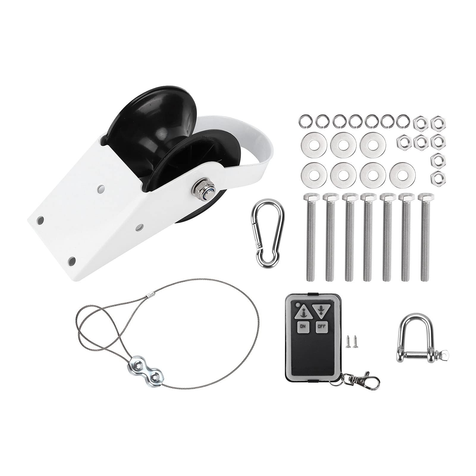 Verricello Elettrico, Verricello Elettrico da 30LBS per Pontone per Peschereccio