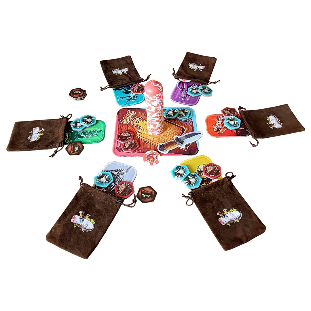 SIFFLARD Édition Deluxe Version Française - Jeu d'Ambiance Hilarant - Entre Amis et en Famille - 8 Ans et Plus - 2 à 6 Joueurs - 15 Min par Partie - Application Gratuite (Édition deluxe)