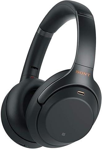 Sony WH-1000XM3 Noise Cancelling Wireless Headphones with 30 Hours Battery Life, Quick Charge, Gesture Control, Ambient Sound Mode, with Alexa built-in – Black