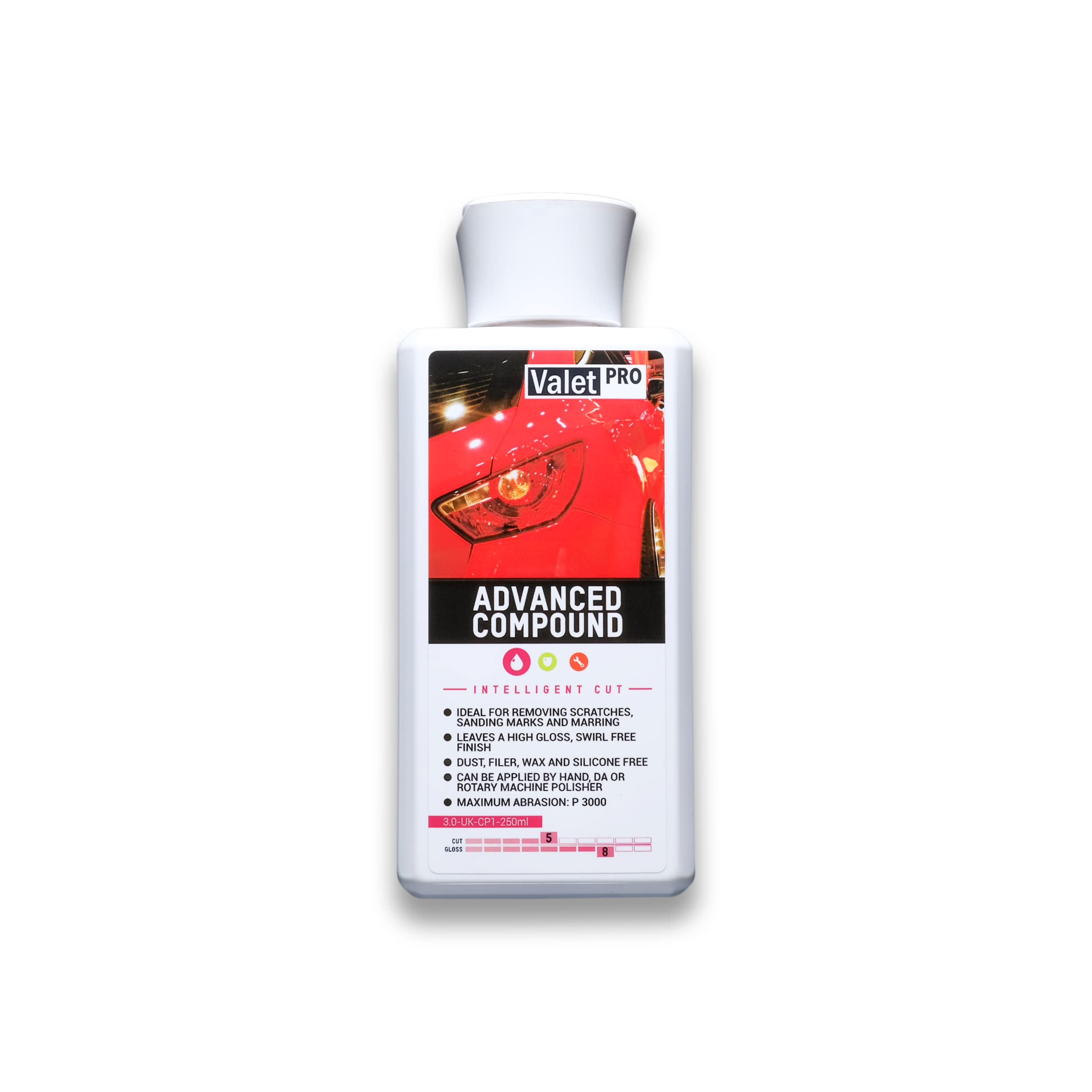 ValetPROAdvanced Compound 250ml, 500ml (250ml)…