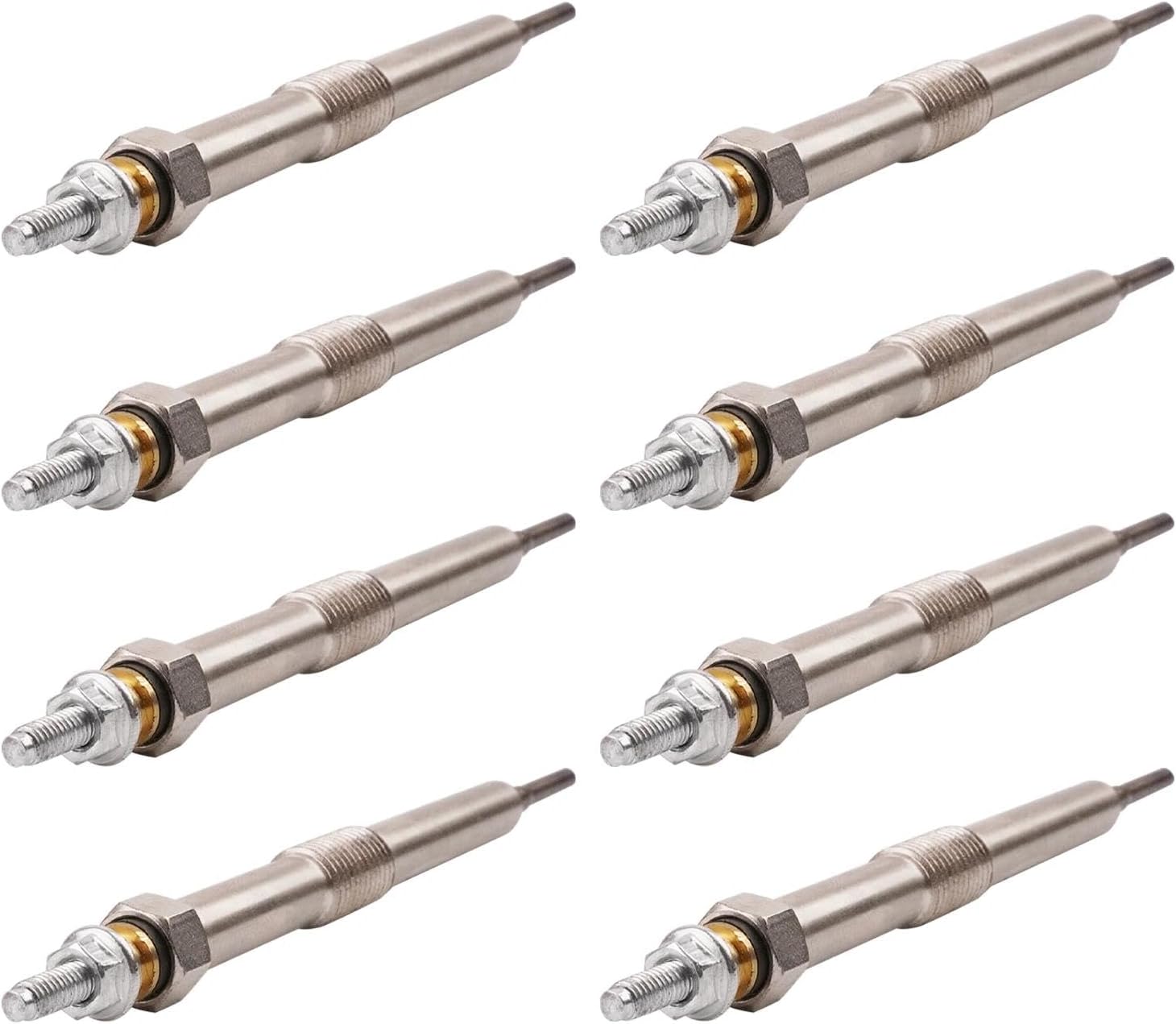 8Pcs 68G Diesel Glow Plug Compatible with Chevy GMC L5P 4500 5500 L5D Duramax 6.6L 2017-2023, Replaces 12690238 12725202 12679959 GP124 21135 12666880