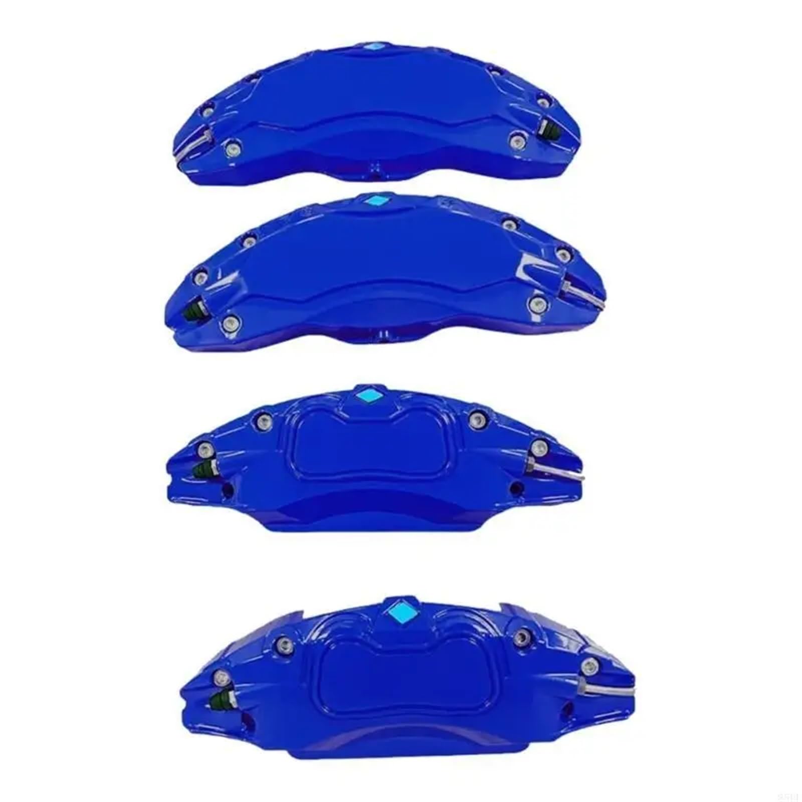 Osłona Zacisku Hamulca Aluminiowe osłony zacisków hamulcowych pasujące do modelu 3 Highland 2025. Osłona zacisku hamulcowego na piastę koła(For Navy Blue)