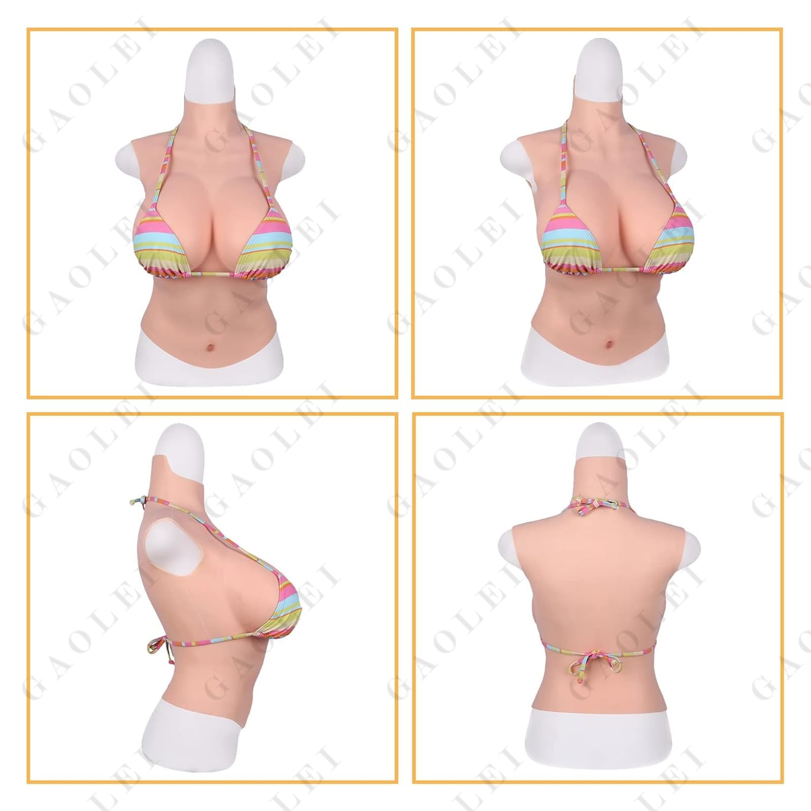 Gigante Senos De Silicona Natural B-e Cup Pechos Falso | Cuotas sin interés