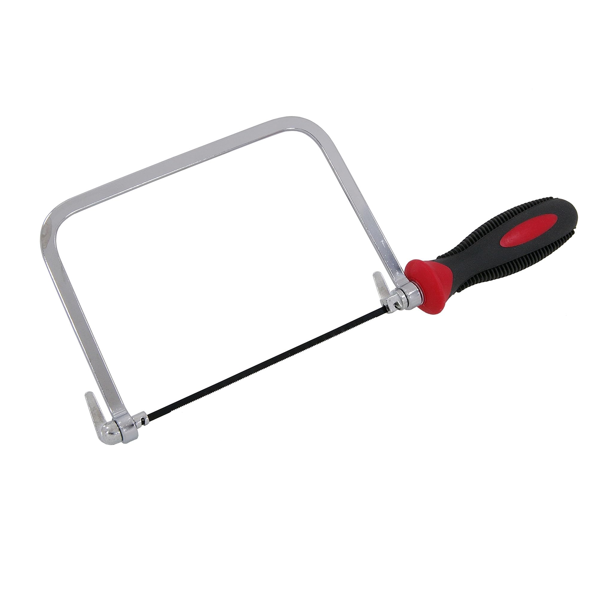 Neilsen CT3056 Coping Saw with 5 Blades | Precision Cutting Tool for Woodworking and DIY Projects | Ergonomic Handle for Comfortable Grip