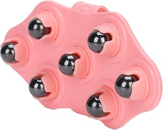 Luva de Rolo de Massagem, Alça de Mão Ajustável para Segurar a Pele Ferramentas de Massageador para Massagem Muscular para Massagem de Tecidos Profundos para Alívio da Dor