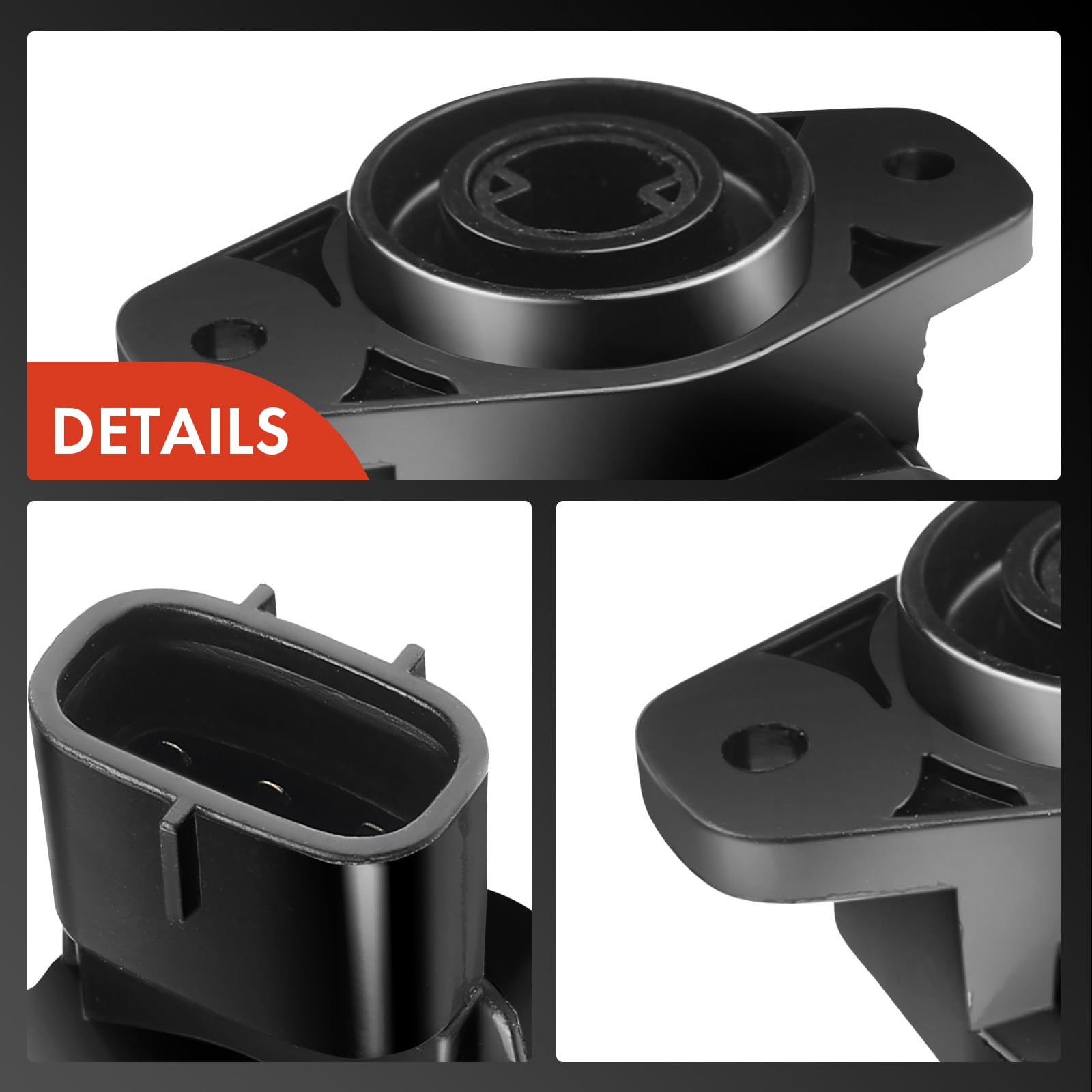 Frankberg Sensore posizione valvola a farfalla 3-Poli Compatibile con Grand Vitara I FT HT Tracker Grand Vitara I SUV GT Replace# 1342065D00,TH296