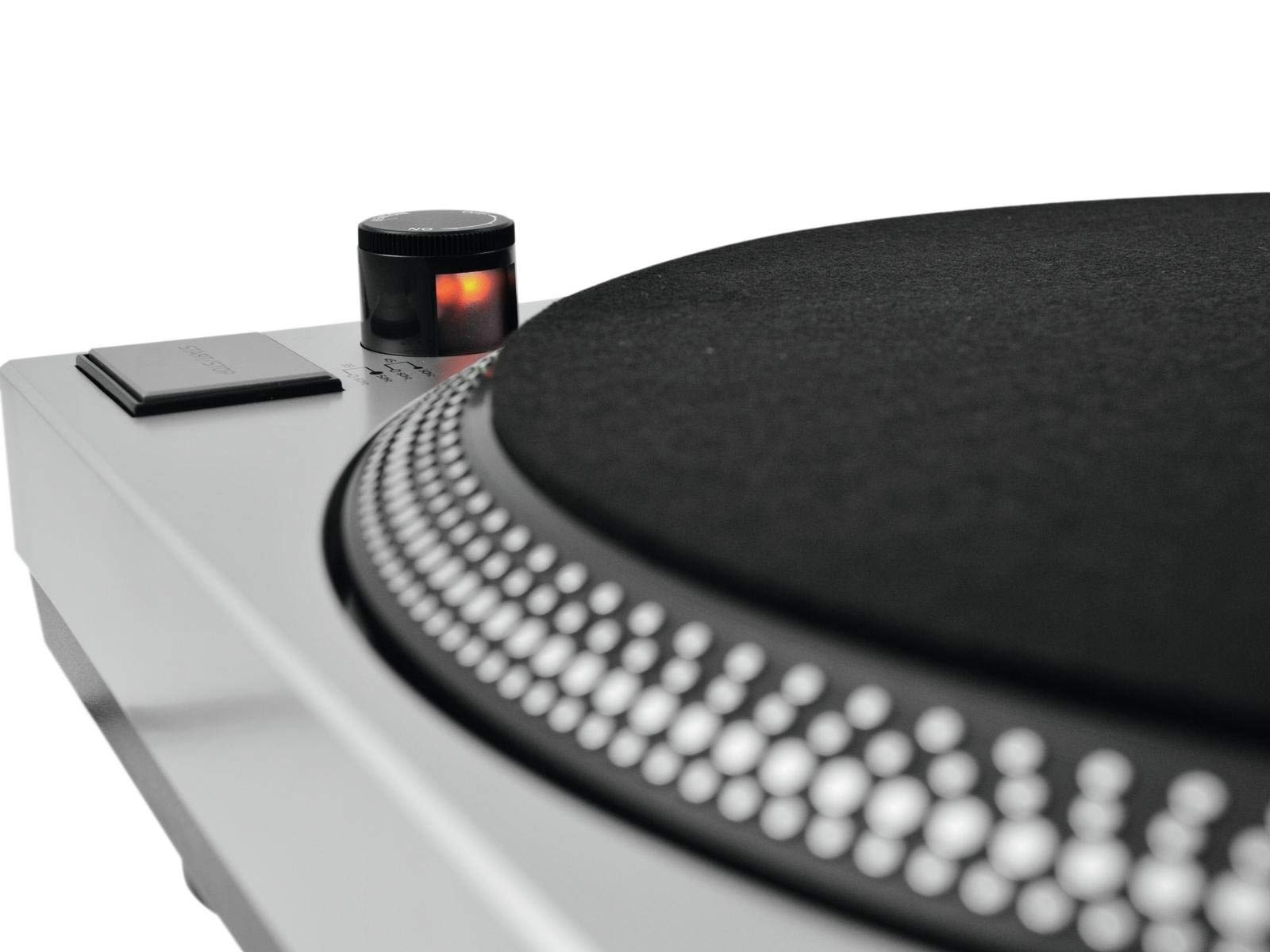 Omnitronic 10603050 - Plato para DJ, color plateado