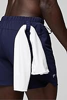 Vista 2 de Fabletics The One - Pantalón corto para hombre (sin forro), entrenamiento, natación, ligero, de secado rápido, bolsillo con cremallera, tejido