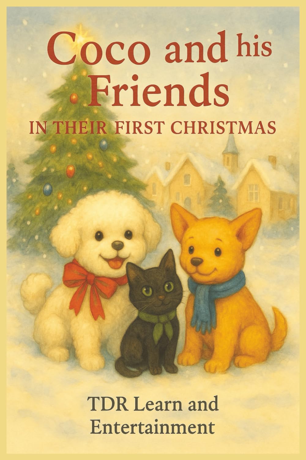 Coco and His Friends in Their First Christmas: A Wishflake Adventure of Kindness, Courage, and the Magic of Giving
