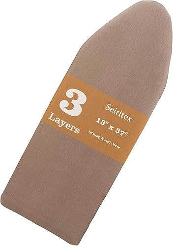 Miniatura 33 de Seiritex Tapete de planchado, almohadilla de planchar portátil de 39.4 x 18.9 pulgadas, tabla de planchar 5 en 1, manta de hierro de viaje para