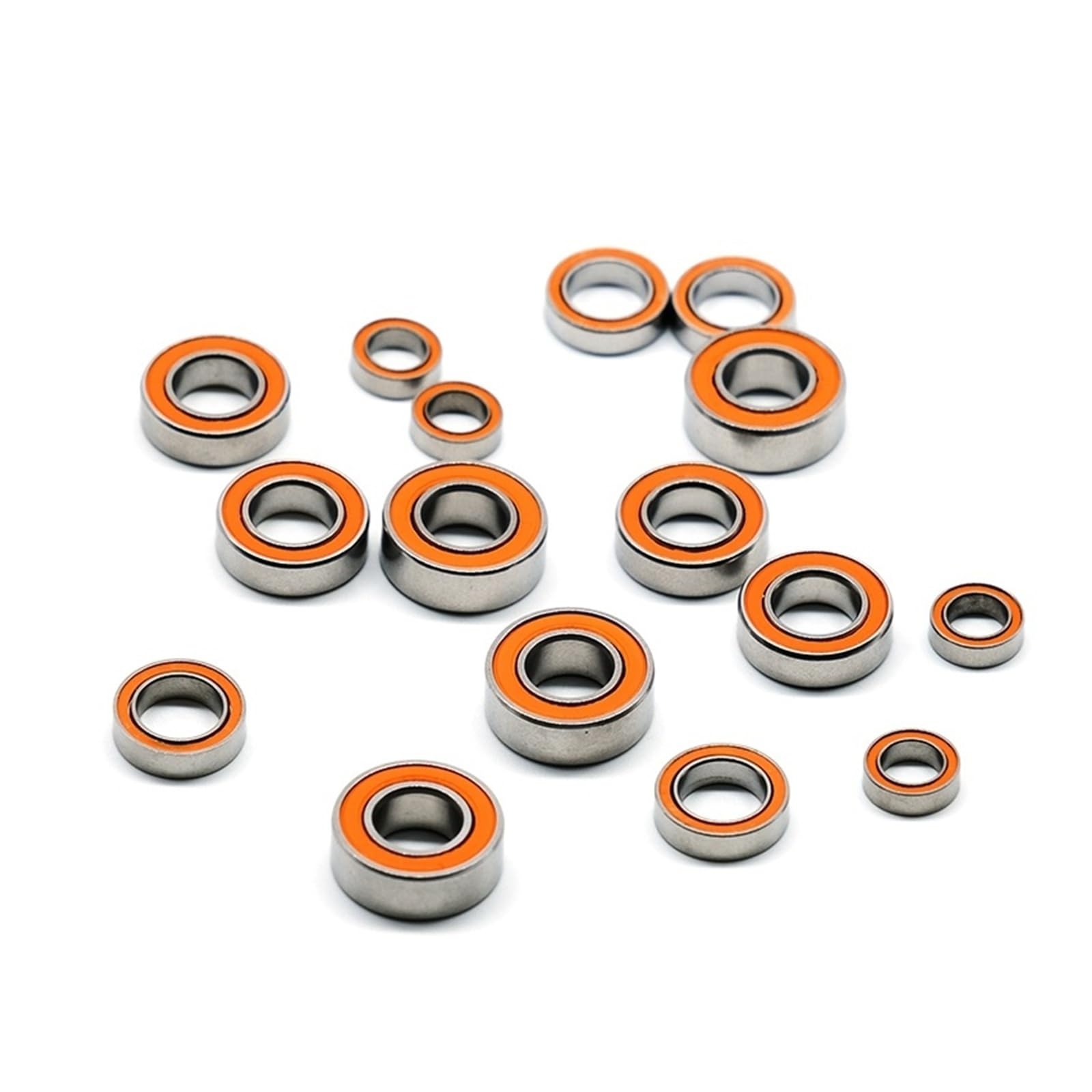UAMOU Cuscinetto in Ceramica Ibrida in Acciaio Inossidabile da 4 Pezzi Adatto for Daiwa BG 3000 Cuscinetto ad Aria sigillato a Tenuta stagna Adatto for Mulinello Baitcast Cheerfully