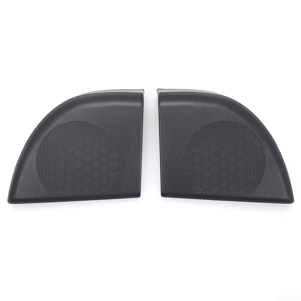 Pour Mercedes Benz CL203 Classe C Coupé Gauche + Droite Enceinte Porte Haut-Parleur Noir, Matériau ABS, Installation Directe