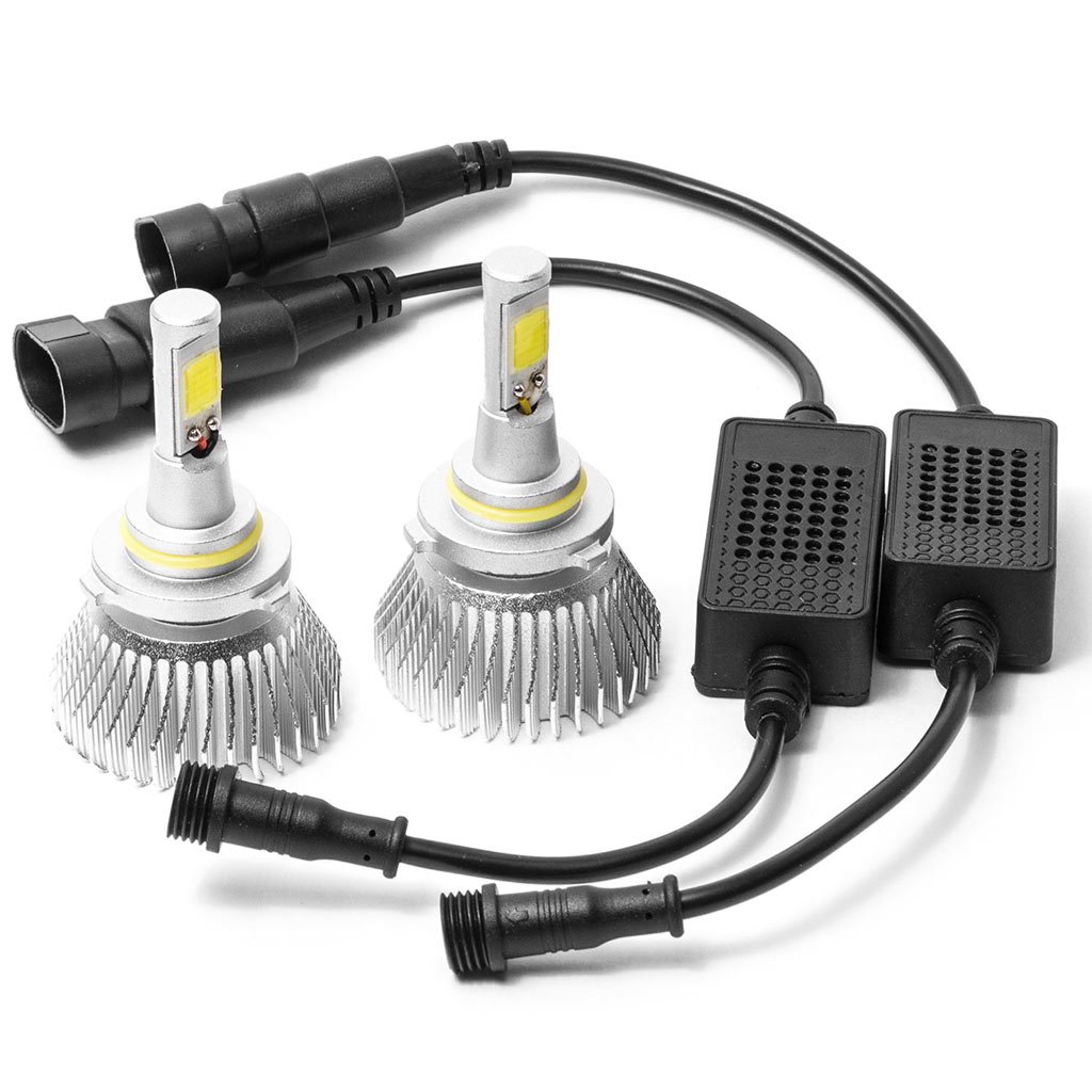 Biltek LED H10 Headlight Conversion Bulbs 40W 4000LM Light Bulb Xtra Bright 6000K White