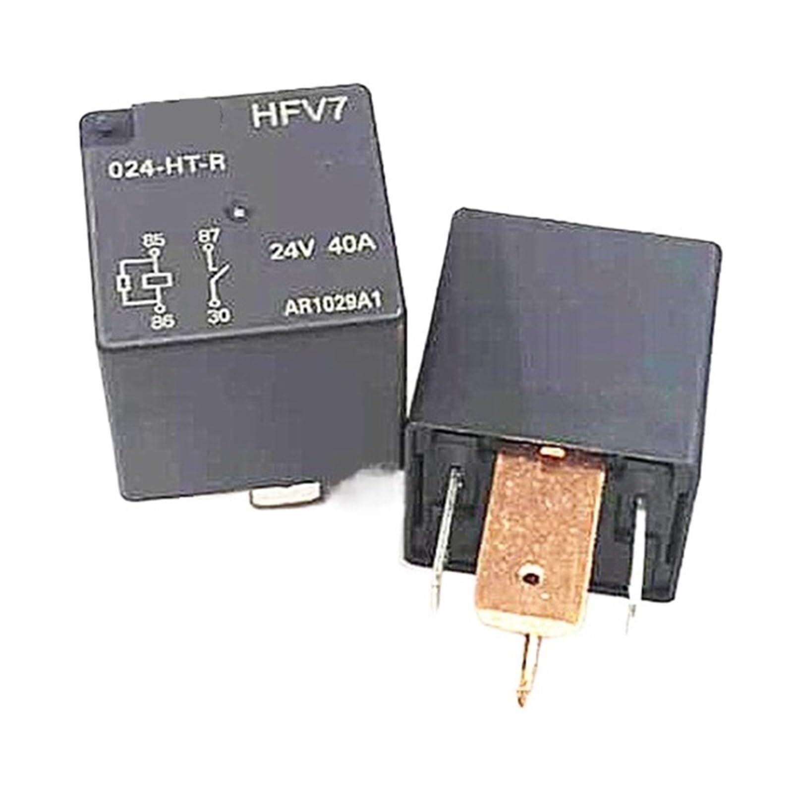 Relay HFV7 024-HT-R 24VDC 40A pour circuit électrique de voiture